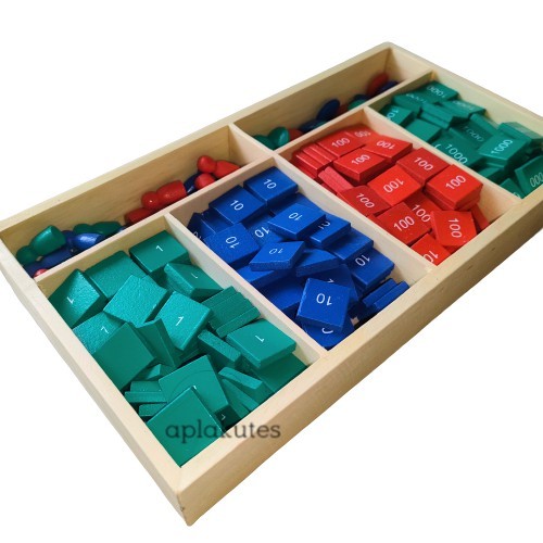 

[READY] Montessori Stamp Game