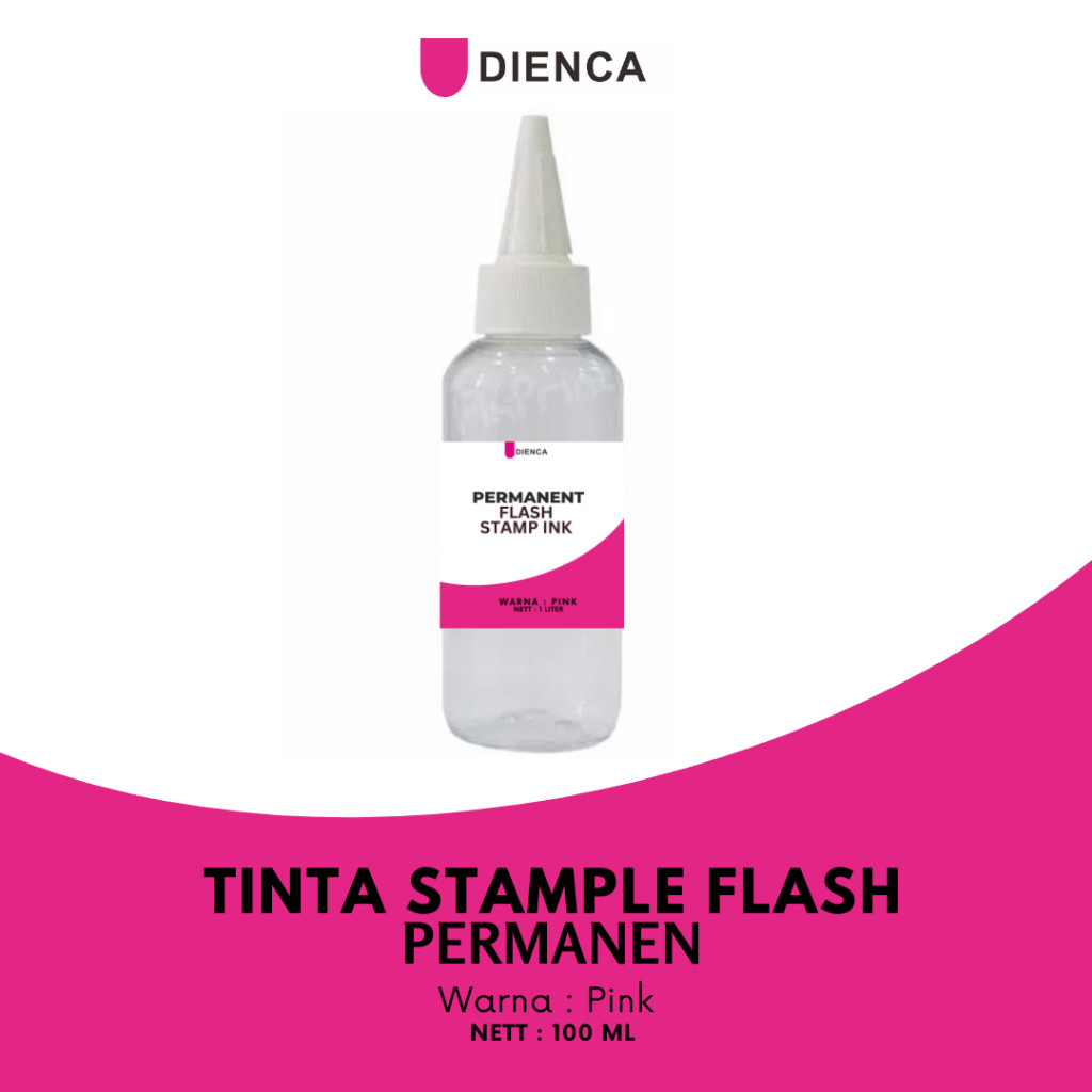 

[READY] Dienca Permanent Flash Stamp Ink 100ml