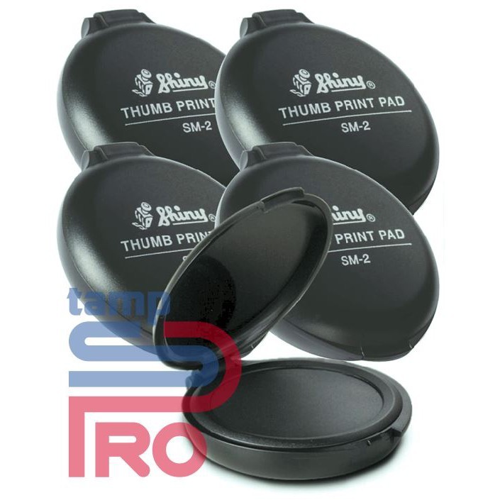 

[READY] Stempel Sidik Jari / Thumb Print Pad Shiny SM-2 Biru & Hitam