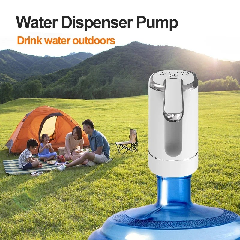 Water Dispenser Water Pump Electric Bottle Pump Mini Portable Water Pump Usb Foldable Household Auto