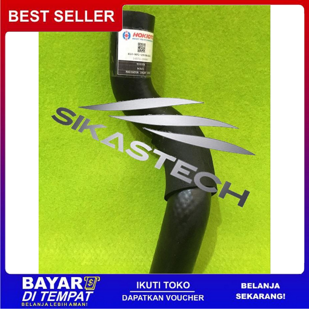 FREE ONGKIR SELANG ATAS RADIATOR INLET HOSE TOYOTA 1AZ-FE RAV4 ACA21 2.0 2000-2005 BISA COD