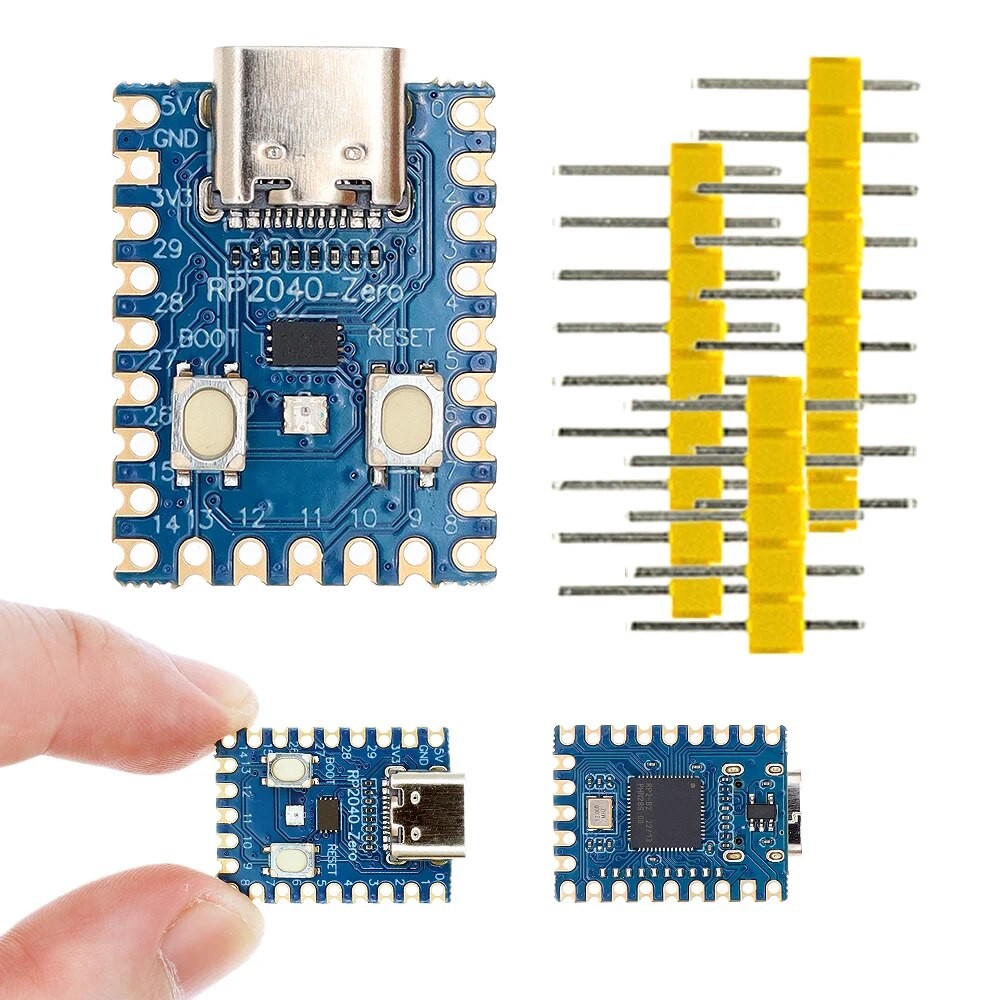 IMPORT TENSTAR RP2040-ZERO RP2040 FOR RASPBERRY PI MICROCONTROLLER PICO DEVELOPMENT BOARD MODULE