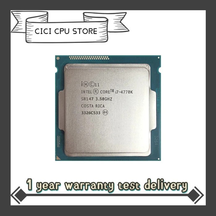 Intel Core i7-4770K i7 4770K i7 4770 K 3.5 GHz Quad-Core Quad-Thread