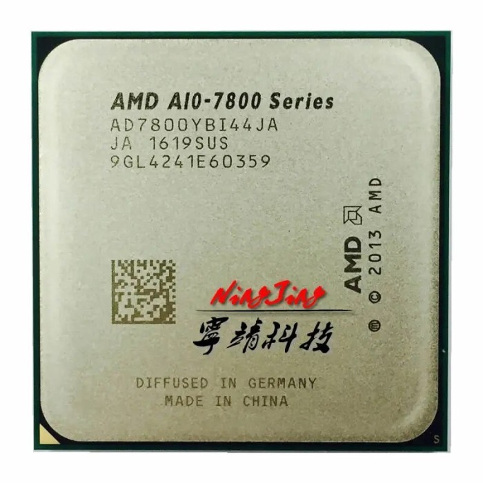AMD A10-Series A10-7800 A10 7800 3.5GHz Used Quad-Core CPU