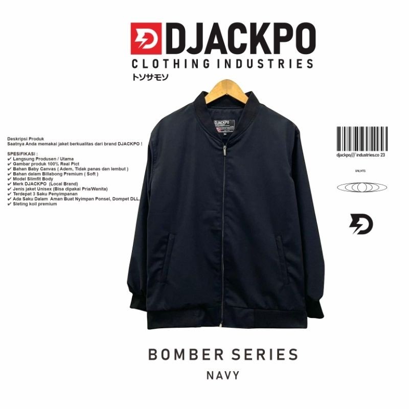 BESTPROMO JAKET-BOMBER CANVAS PRIA&WANITA/JAKET CASUAL/JAKET SIMPLE