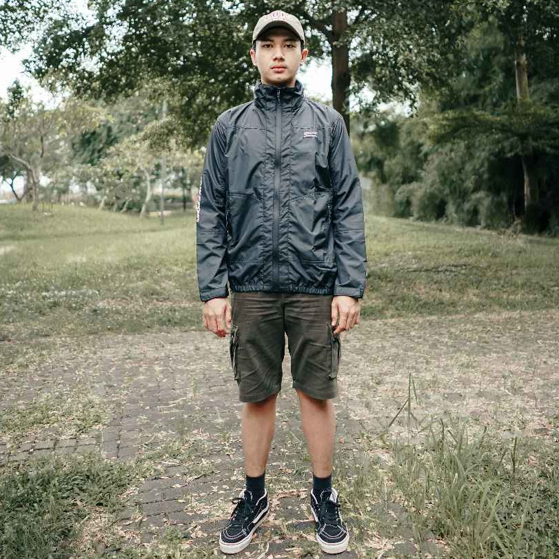 BEST DEALS JAKET LIPAT IRCO WINDBREAKER OUTDOOR WATERPROOF - JAKET OLAHRAGA PRIA WANITA PARASUT
