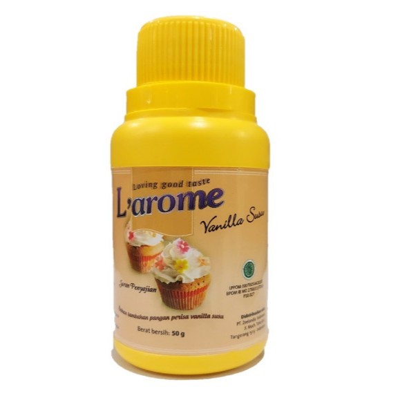 

LAROME VANILLA MILK POWDER 40GR KEMASAN BARU