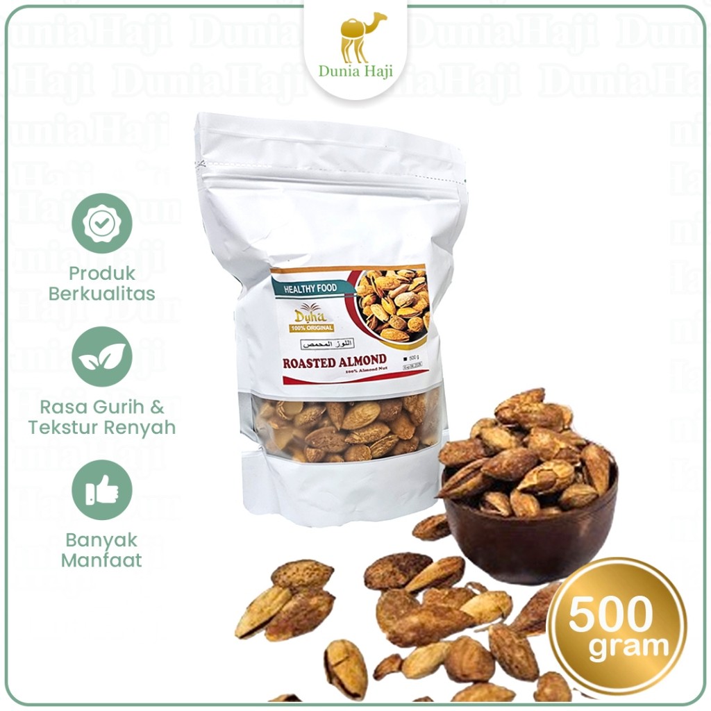 

ALMOND / KACANG ALMOND ROASTED MILK FLAVOUR IN SHELL / KACANG CANGKANG ARAB RASA SUSU/ KACANG KULIT