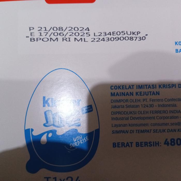 

Kinder Joy for Boys Box isi 24 Pcs Terlaris