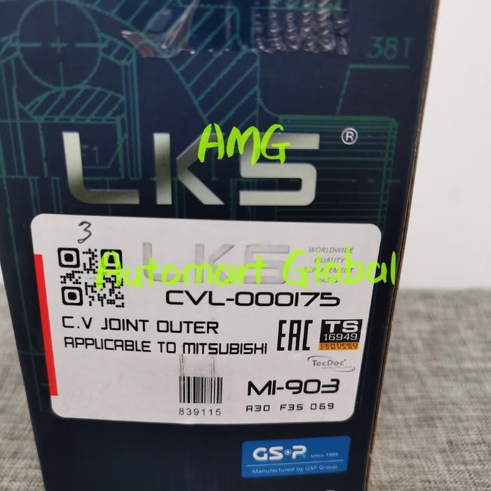 Cv Joint Luar Triton As Roda Triton Kode 093