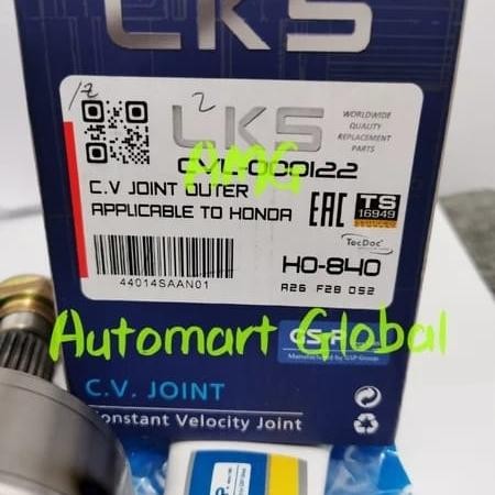 Cv Joint Luar Honda Jazz City Lama Kode 006
