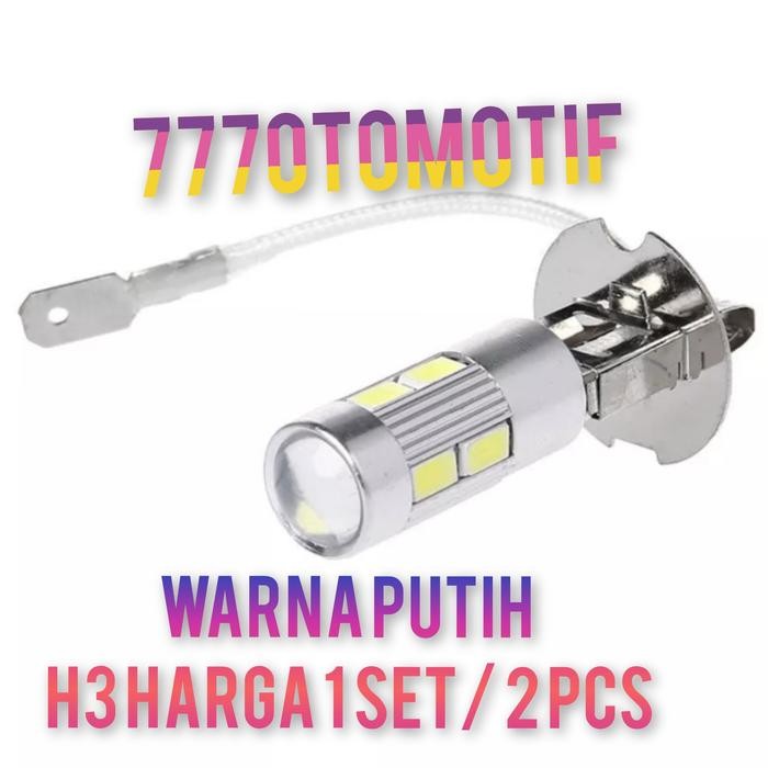 Lampu Bohlam Led H3 Foglamp Atau Lampu Kabut Kijang Hyundai Volvo Dll Kode 069