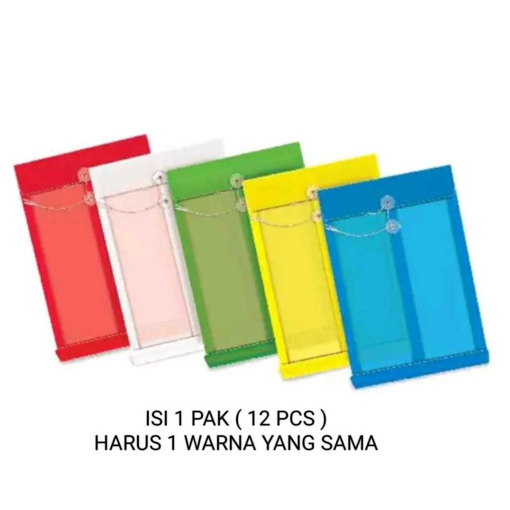 

[READY] MAP PLASTIK TALI FOLIO ( lusinan )