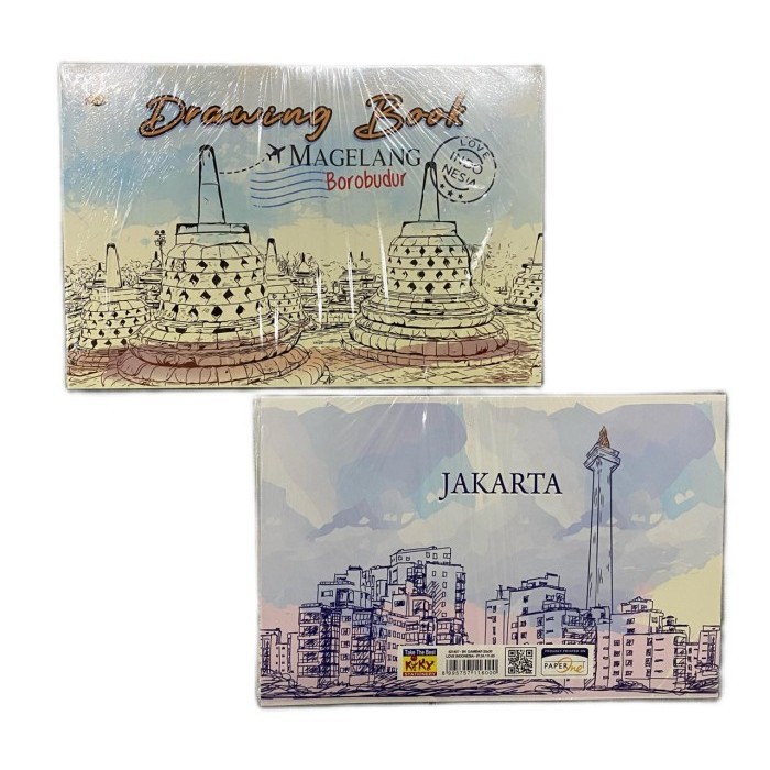 

[READY] Buku Gambar Sketsa Kiky A4 50 Lembar - Sketch Book
