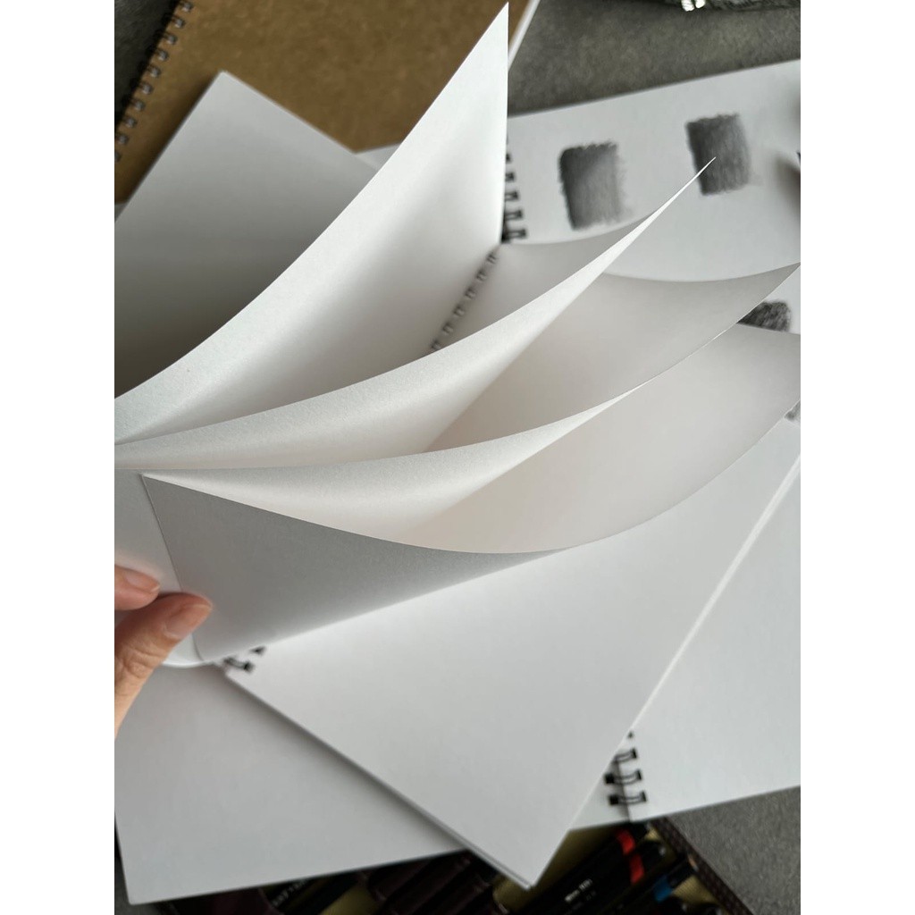 

[READY] artemedia scetchbook wired a5 jilid craft coklat 110 gsm 80 halaman / 40 lembar