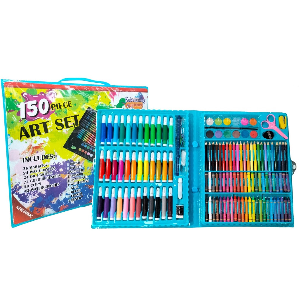 

[READY] Crayon Art set 150pcs