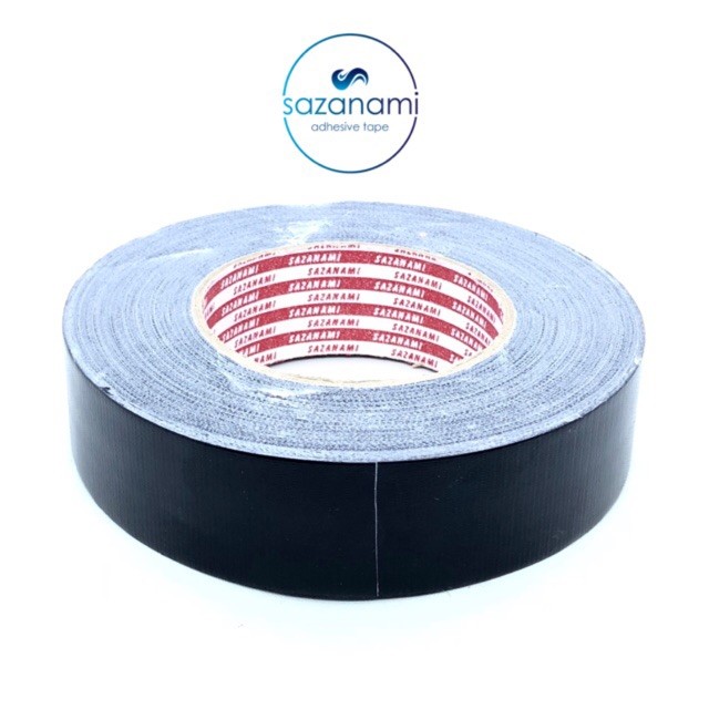 

JH8 lakban kain Hitam 36mm x 45 Meter sazanami cloth tape