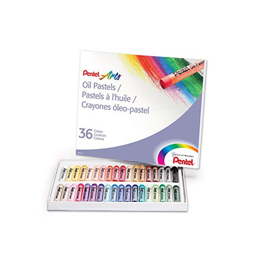 

[READY] Pentel Oil Pastel Crayon 36 Colors Krayon Warna Berkualitas