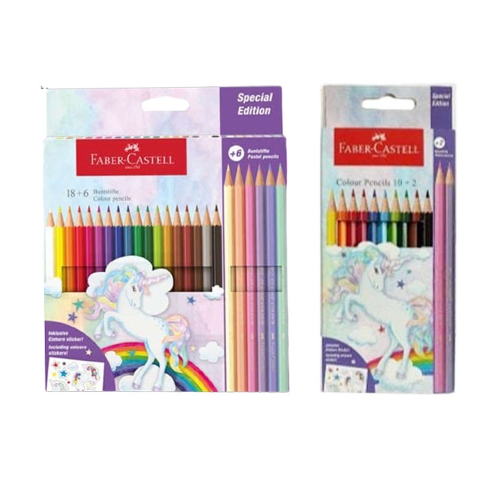 

[READY] Pensil Warna Faber Castell Colour Pencil Unicorn Edition
