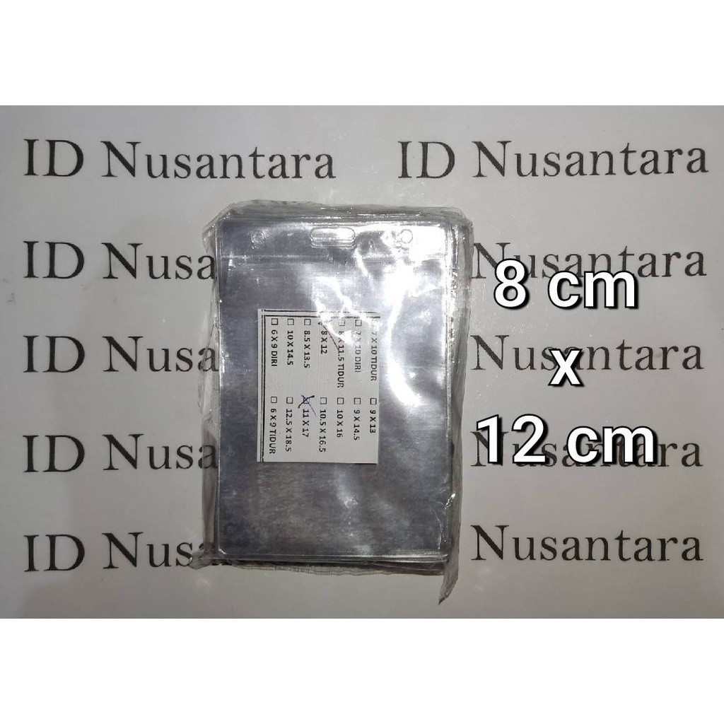 

JH8 Plastik Panitia Ukuran 8x12 isi 100 Pcs