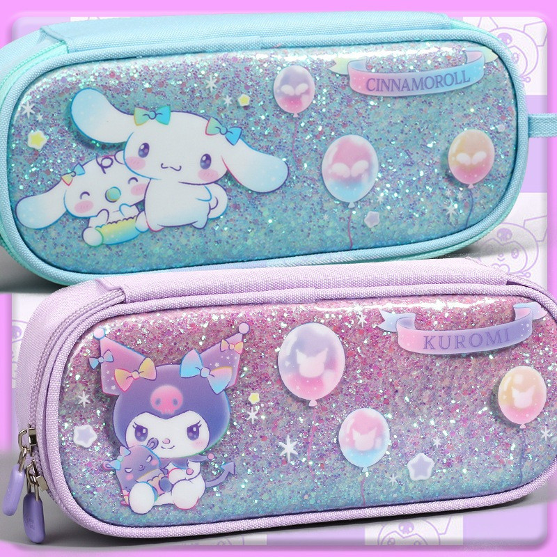 

JH8 Kotak Pensil Anak Tempat Pensil Kuromi Blink Import KP45