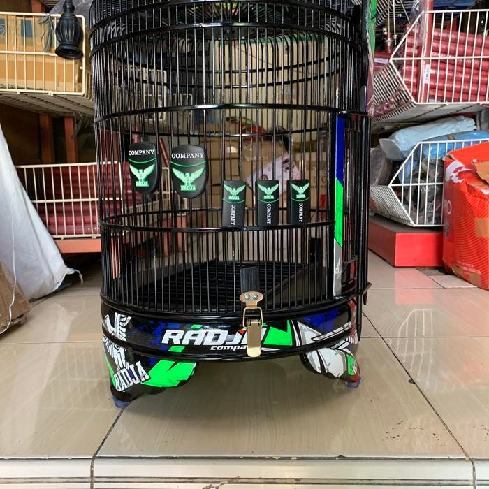 Pawfect Grooming Sangkar Kandang Anis Radja Company Jati Decal Dim 38 Cm