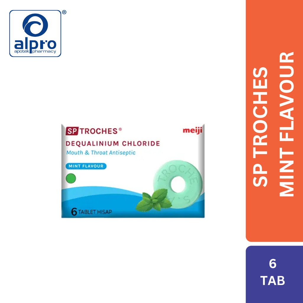 

Sp Troches Mint Flavour Isi 6 Tablet