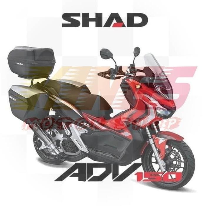 BRACKET / BREKET SIDE BOX / BOX SAMPING HONDA ADV 150 ORIGINAL SHAD BERKUALITAS