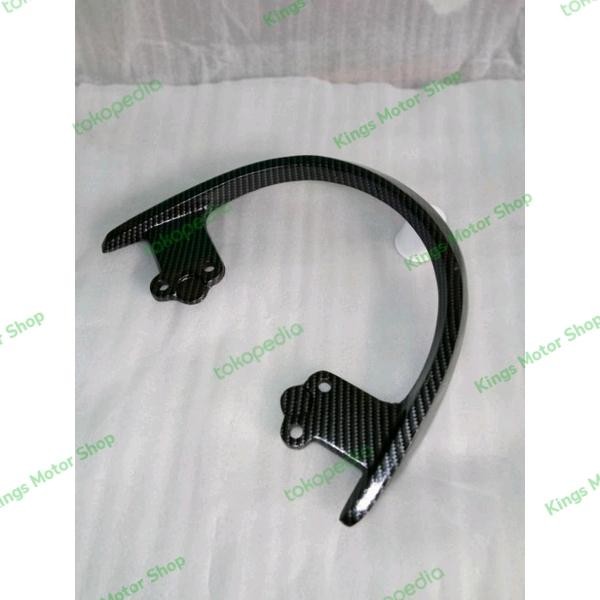 BEHEL PEGANGAN BELAKANG CARBON HONDA NEW SCOOPY 2021 2022