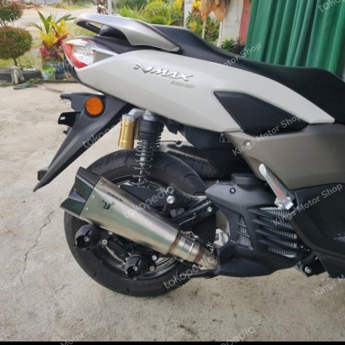 KNALPOT YAMAHA NEW NMAX 2020 ORIGINAL IXIL HEXACONE CARBON FULL SYSTEM