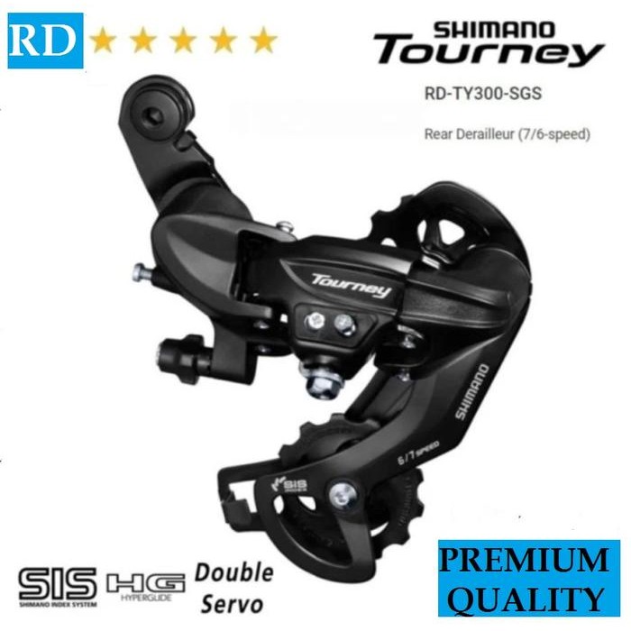 (Expert) RD Shimano 6/7/8 Speed Pengatur Operan Gear Gigi Belakang Sepeda Murah