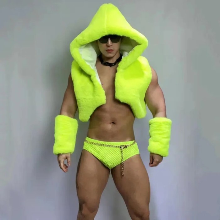 Niglub Sexy DJ Gogo Dance Costume Male Team Dancer Stage Wear