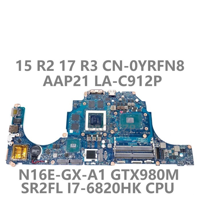 CN-0YRFN8 0YRFN8 0YRFN8 For Dell Alienware 15 R2 17 R3 Laptop