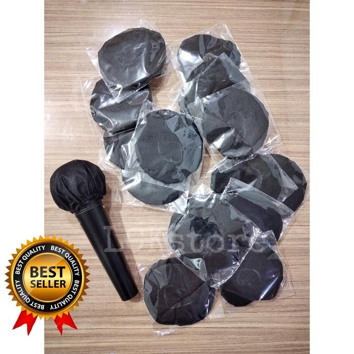 cover mik karaoke 100pcs /sarung mik karaoke /sarung mikrofon