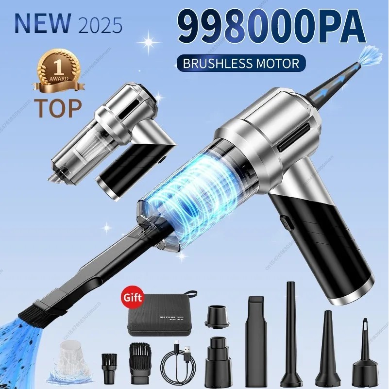 Car Vacuum Cleaner Wireless Portable Mini Vacuum Cleaner Handheld Powerful Vacuum Car Cleaner