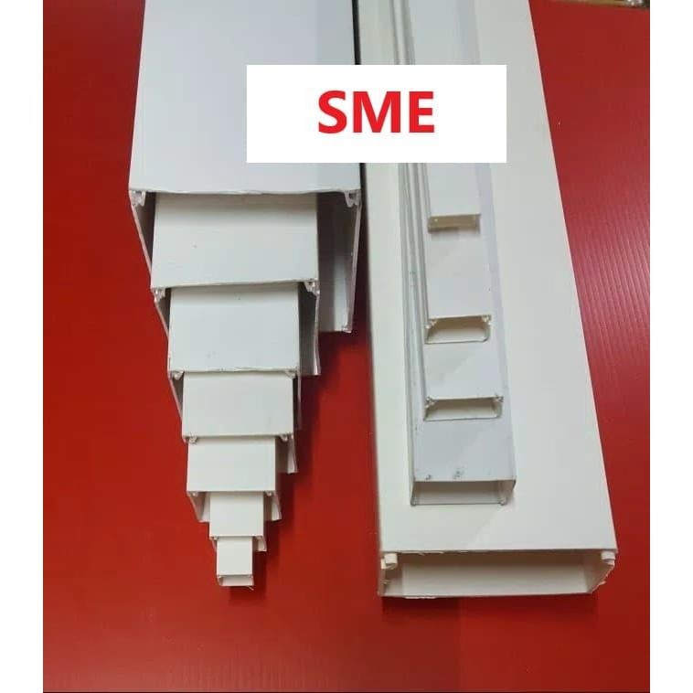 Top Duct Tutup 100 X200 / Kabel Duct / Solid Duct 200X100 - 3 Meter -