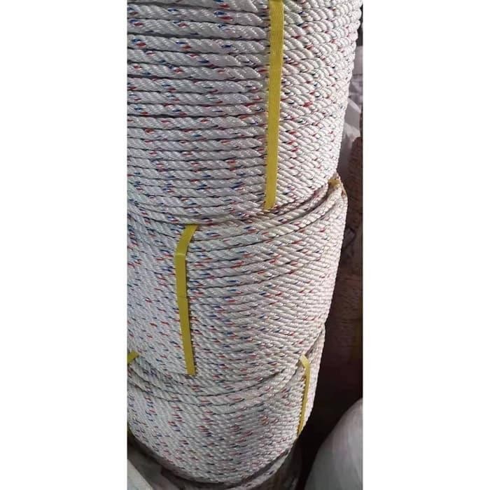 New Tali Tambang Pp 5 Mm/Tali Tambang Propyline/Tali Tambang Nilon/Kampar - Asli