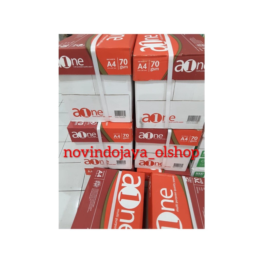 KERTAS HVS AONE A4 70GRAM / KERTAS MURAH / KHUSUS