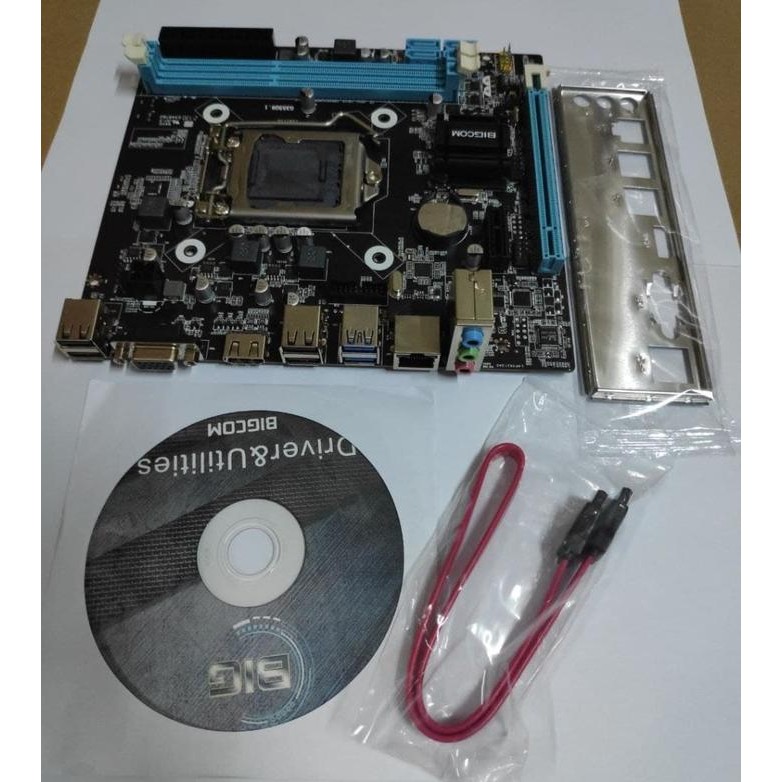 PAKET MOTHERBOARD H81 + PROCESSOR CORE I5-4570 GARANSI 2 TAHUN