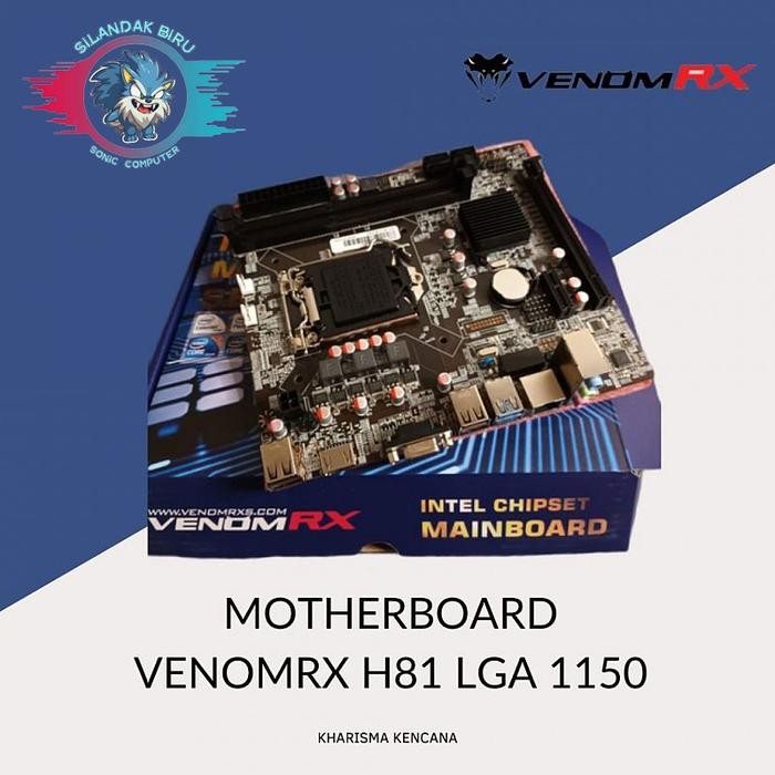 MOTHERBOARD VENOMRX INTEL H81 LGA1150 VENOMRX H81 LGA 1150