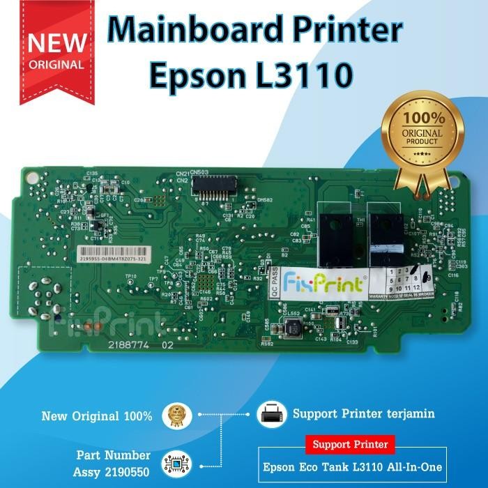 MAINBOARD PRINTER EPSON L3110 LOGIC BOARD L3110 MOTHERBOARD L3110 USED