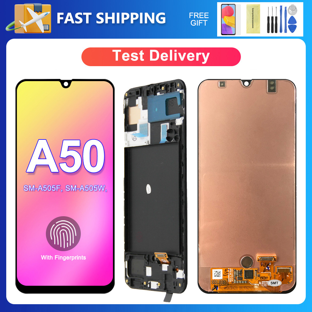 A50 For Samsung 6.4''For  A505F A505G A505W A505X A505G A505N LCD Display Touch Screen Digitizer Ass