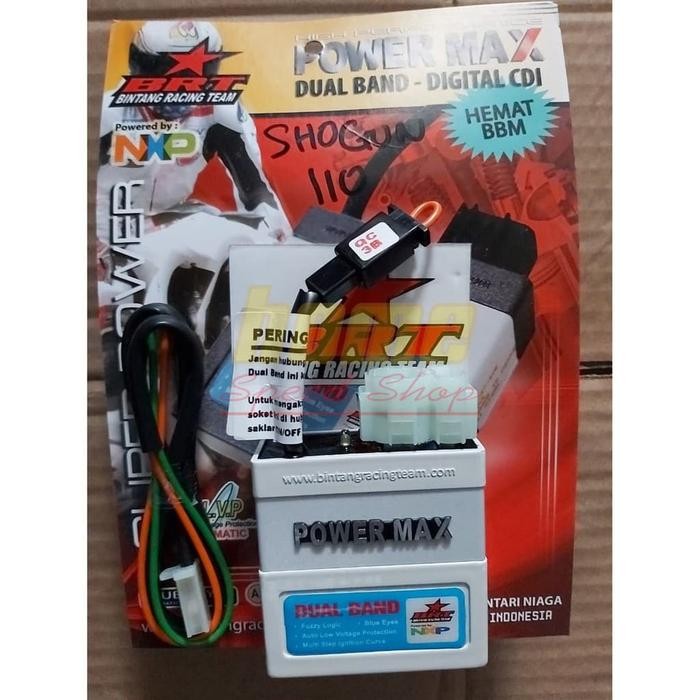 PREMIUM CDI BRT Dual Band Powermax Shogun 110 Shogun KEBO Motor dengan soket