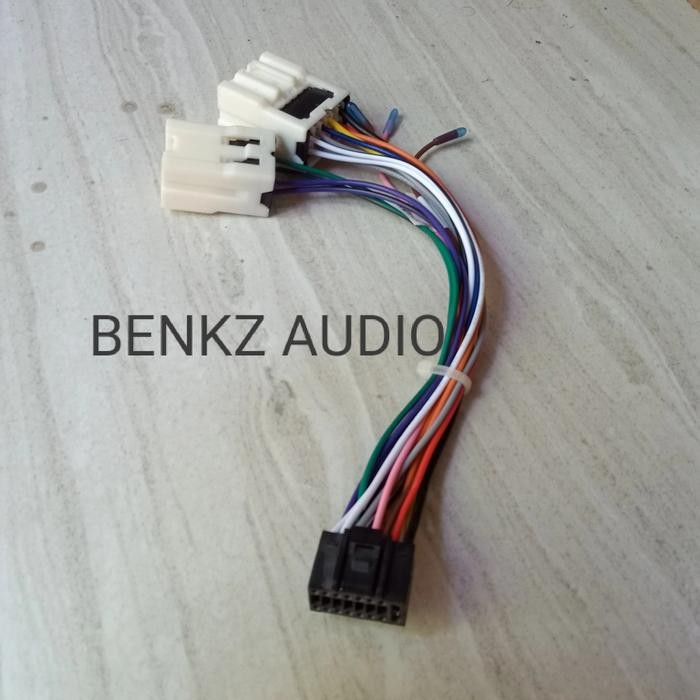 PREMIUM Soket head unit kenwood pnp ke Nissan serena C24 Xtrail old