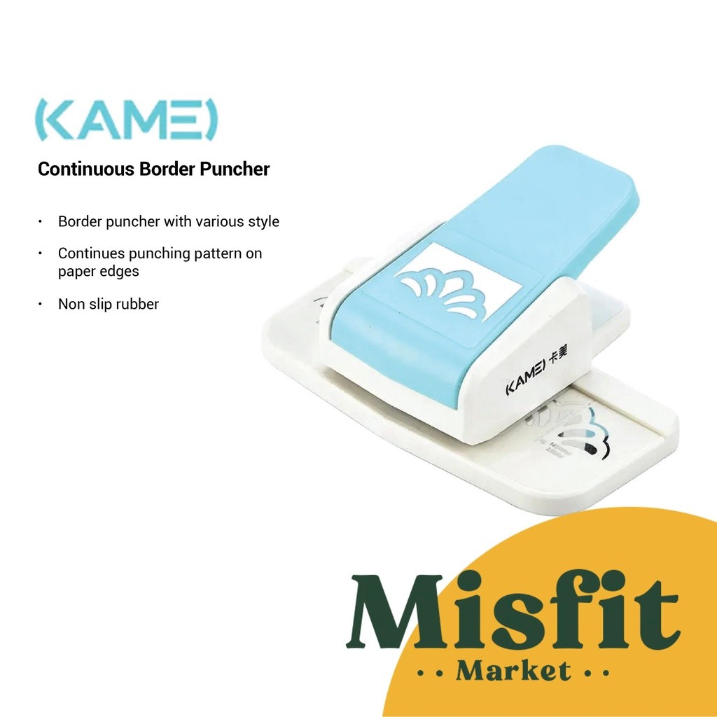 

Kamei Continuous Craft Paper Border Puncher Pembatas Kertas Motif Lucu