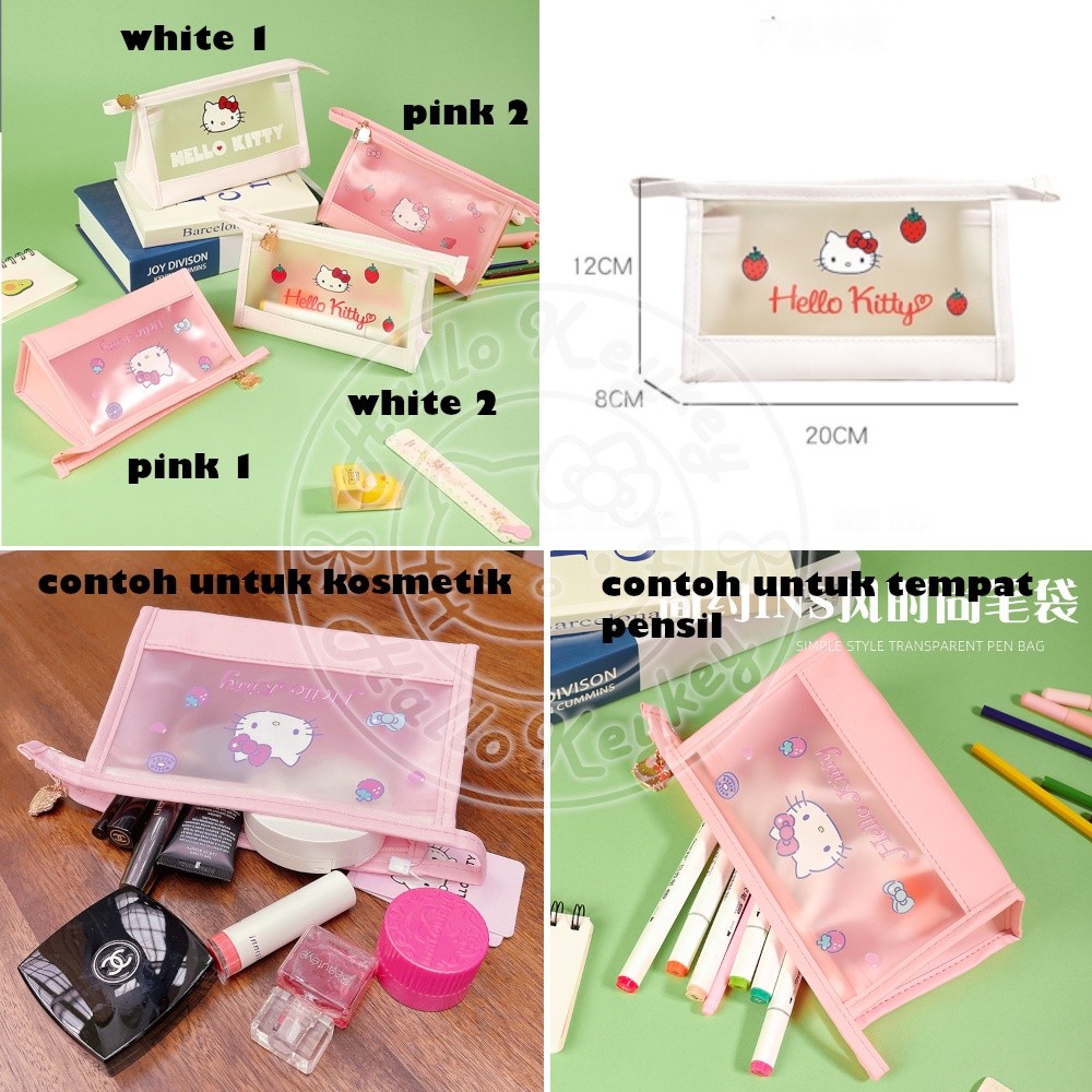 

tempat pensil kosmetik serbaguna hello kitty original sanrio