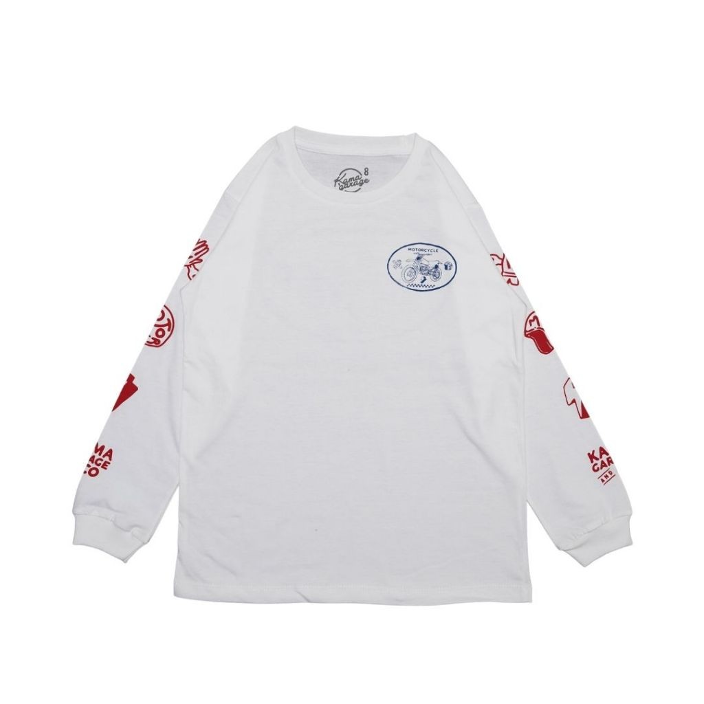 KAMA GARAGE Have a good time - long sleeve - kaos anak lengan panjang - push bike