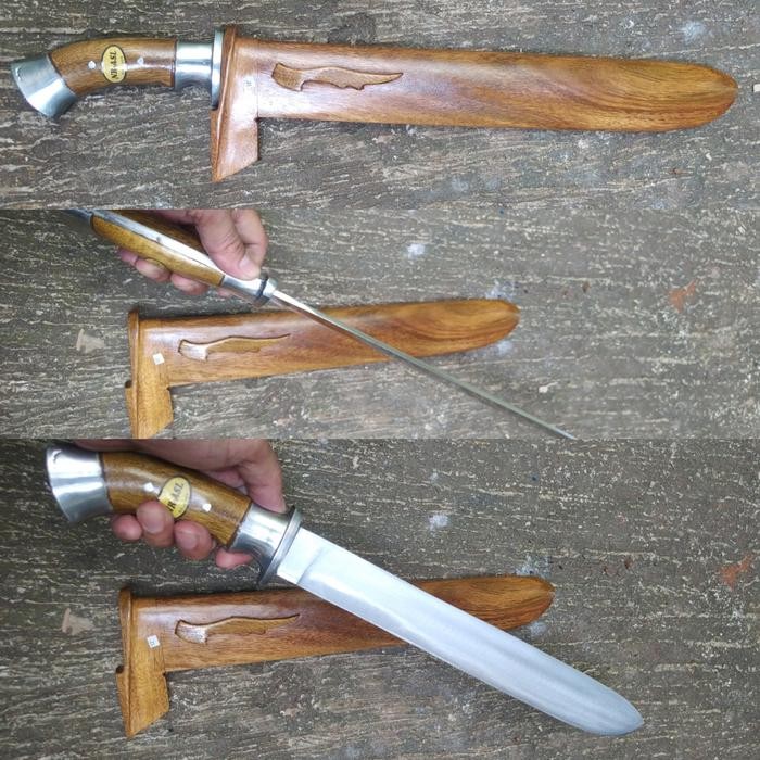 PREMIUM Golok Tarisi Baja Per Sembelih Hewan Qurban