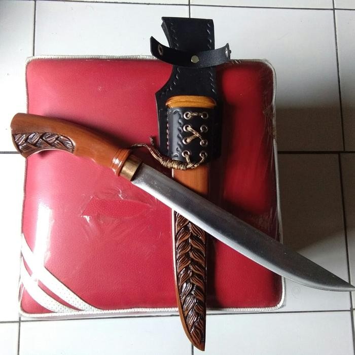 PREMIUM Golok Sembelih Kayu Ukiran Super Tajam