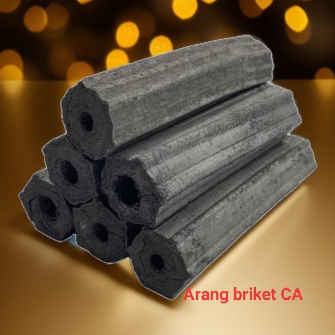 PREMIUM Arang briket Ca / Arang briket hexagonal / 1kg arang briket